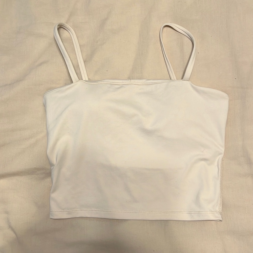 Paragon fitwear built in bra cropped tank